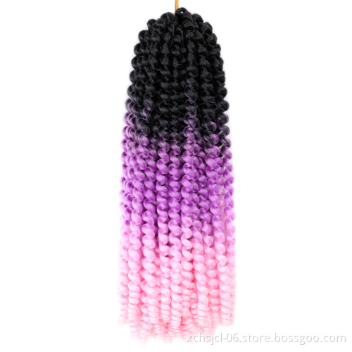 12 Inches Spring Twist Braiding Hair Crochet Braids Synthetic Hair Extensions